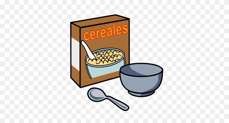 Breakfast Cereal, Bowl, Cutlery, Spoon, Soup Bowl Free Transparent Png