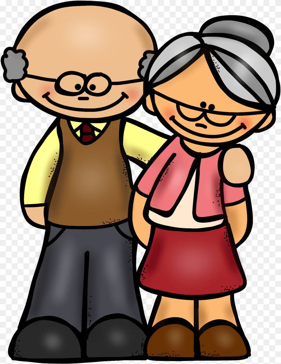 Breakfast Clipart Grandparent Grandparents Day To Color, Book, Comics, Publication, Baby Free Transparent Png