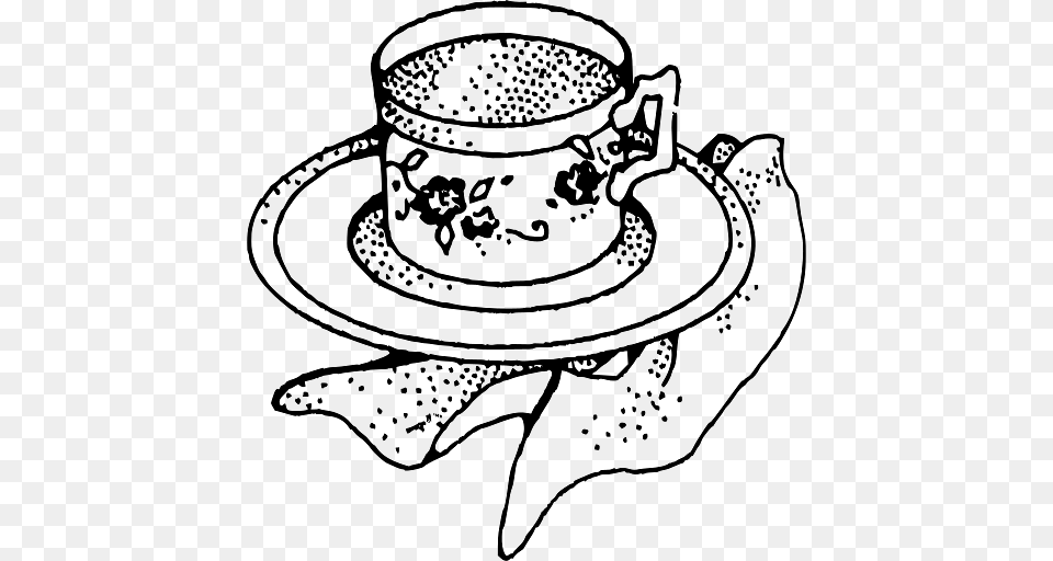 Breakfast Coffee, Saucer, Clothing, Hat, Cup Png Image