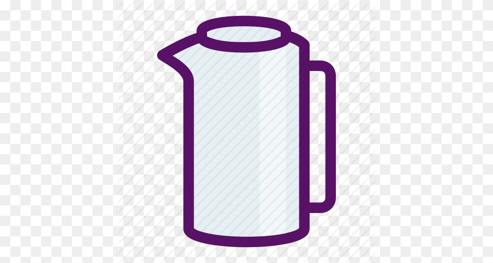 Breakfast Drink Jug Pitcher Water Icon, Water Jug Free Png Download