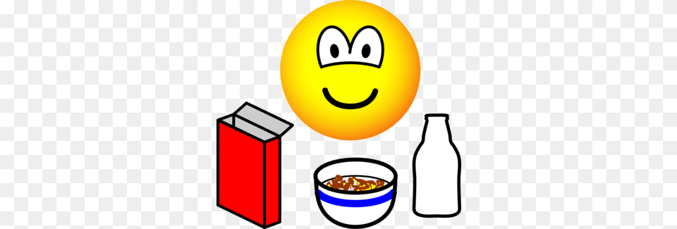Breakfast Emoticon Cereal Emoticons, Food, Lunch, Meal, Bowl Free Png Download