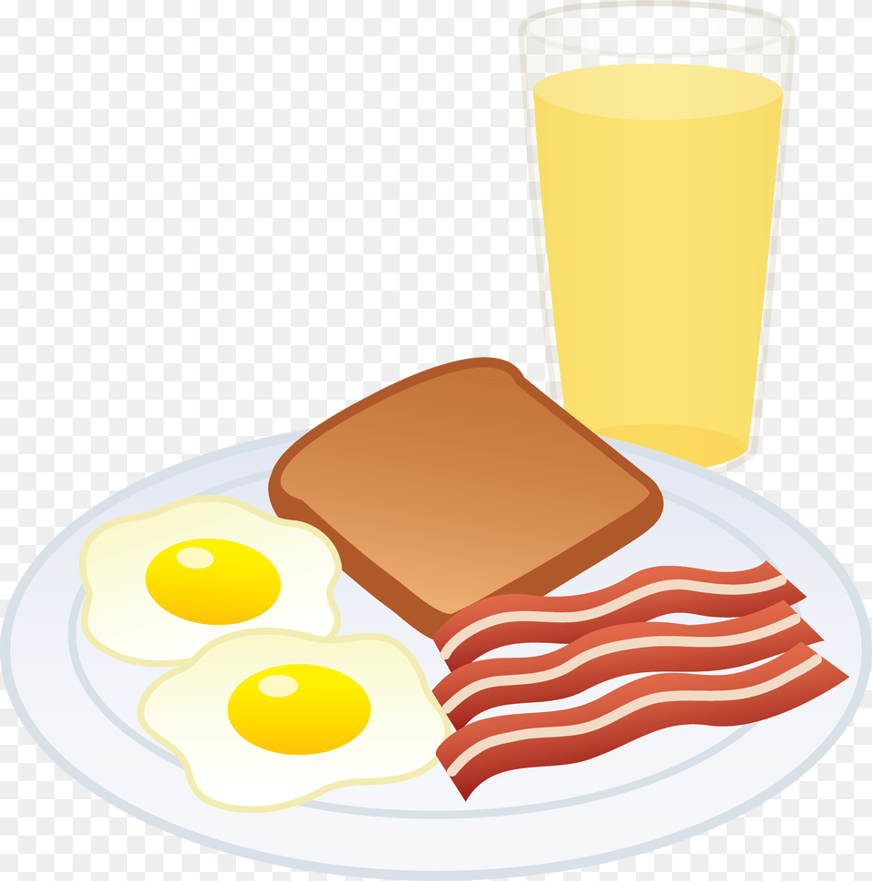 Breakfast Food Cliparts, Beverage, Juice, Plate Free Png