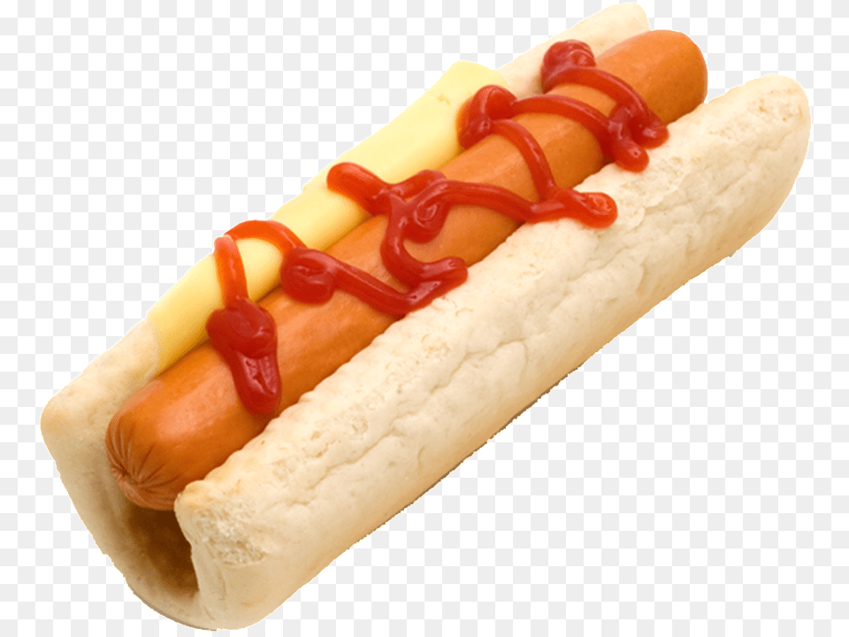 Breakfast Food Hot Dog Decoration Vector Food, Hot Dog, Ketchup Free Png Download