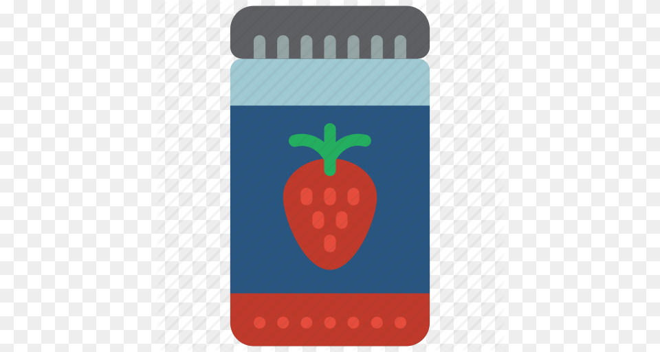 Breakfast Food Jam Jar Kitchen Strawberry Icon, Berry, Fruit, Plant, Produce Png