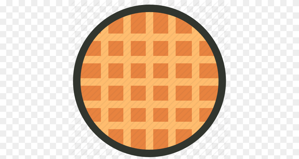 Breakfast Food Toast Waffle Icon, Texture, Face, Head, Person Png Image