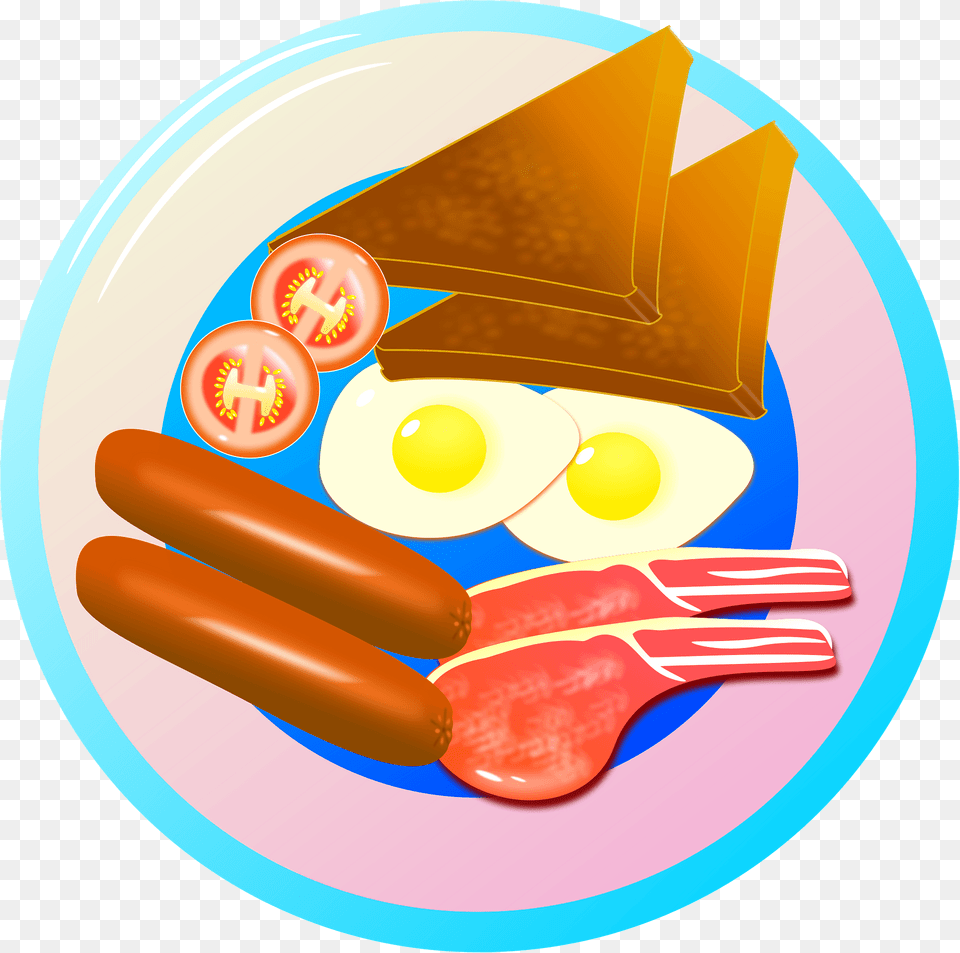 Breakfast Foods Clipart, Food Free Transparent Png