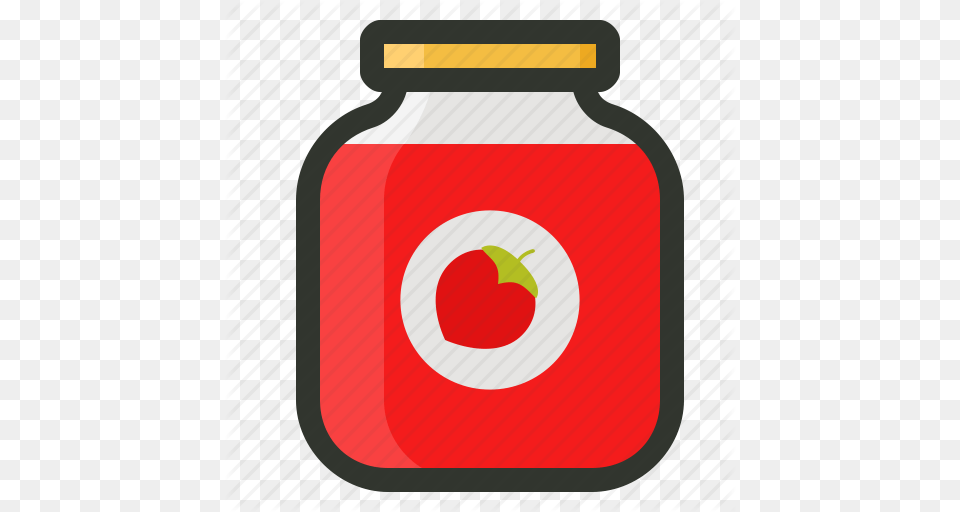 Breakfast Jam Jam Jar Strawberry Jam Icon, First Aid, Beverage, Juice Free Transparent Png