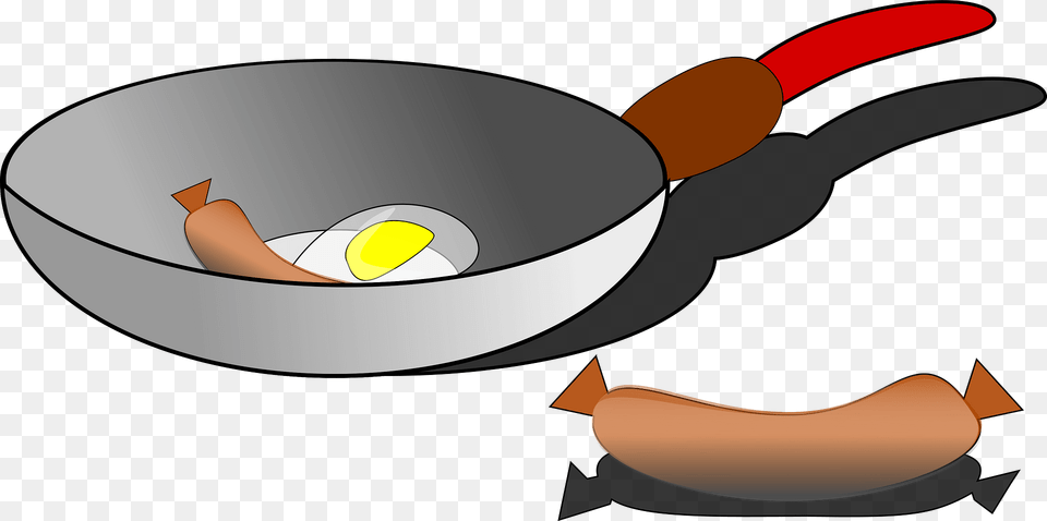 Breakfast Meal In A Skillet Clipart, Cooking Pan, Cookware, Frying Pan, Animal Free Png Download