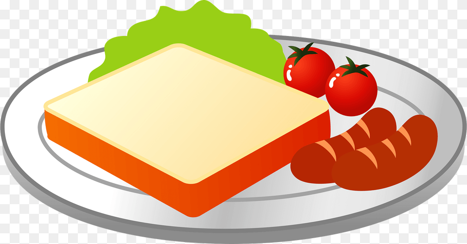 Breakfast Meal With Toast Clipart, Food, Lunch, Dish Free Png