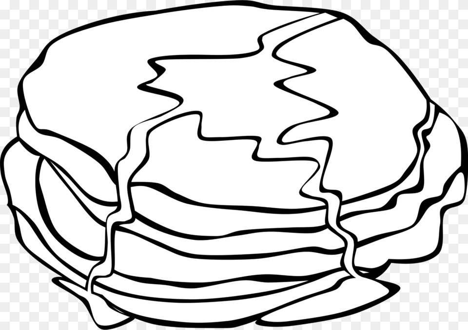 Breakfast Pancake Coloring Book Colouring Pages Fried Egg, Astronomy, Globe, Outer Space, Planet Free Png Download