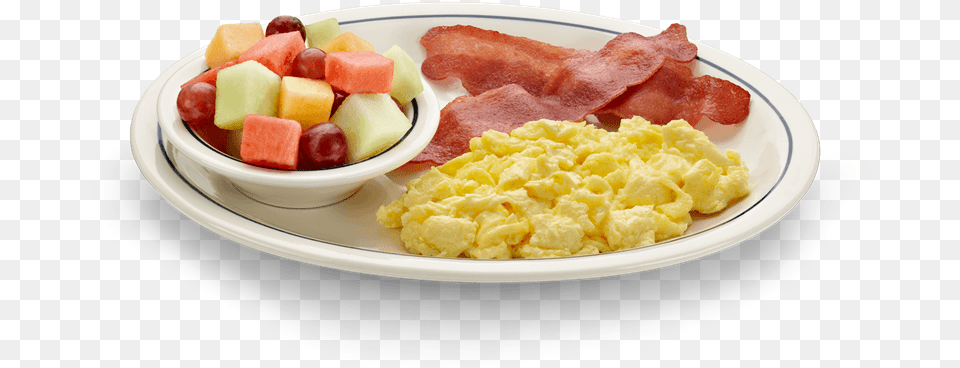 Breakfast Photo Bacon And Eggs, Brunch, Food, Dish, Meal Free Transparent Png