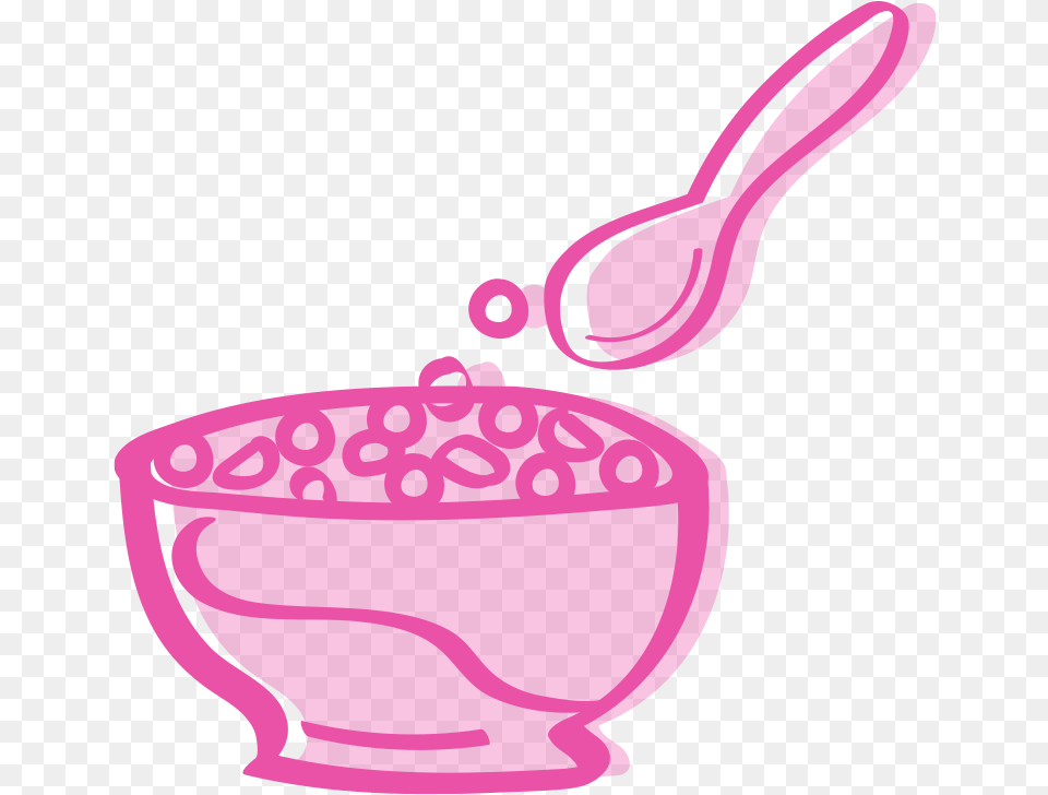 Breakfast Pillsbury Baking Punch Bowl, Cutlery, Spoon, Cup, Smoke Pipe Free Transparent Png