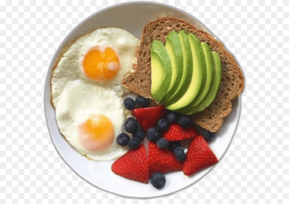 Breakfast Plate Food Freetoedit Breakfast, Egg, Fried Egg Free Transparent Png