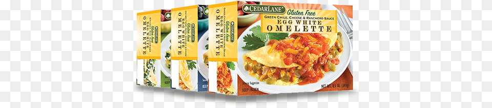 Breakfast Selections Cedarlane Egg White Omelette Green Chile Cheese, Food, Lunch, Meal, Ketchup Free Transparent Png