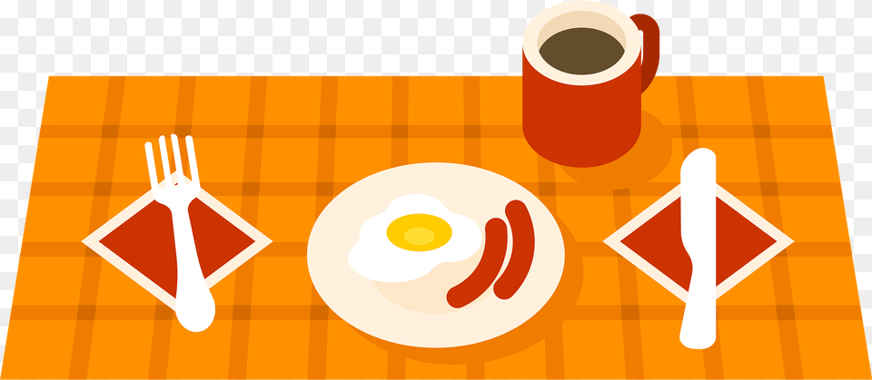 Breakfast Served Clipart, Cutlery, Fork, Egg, Food Png