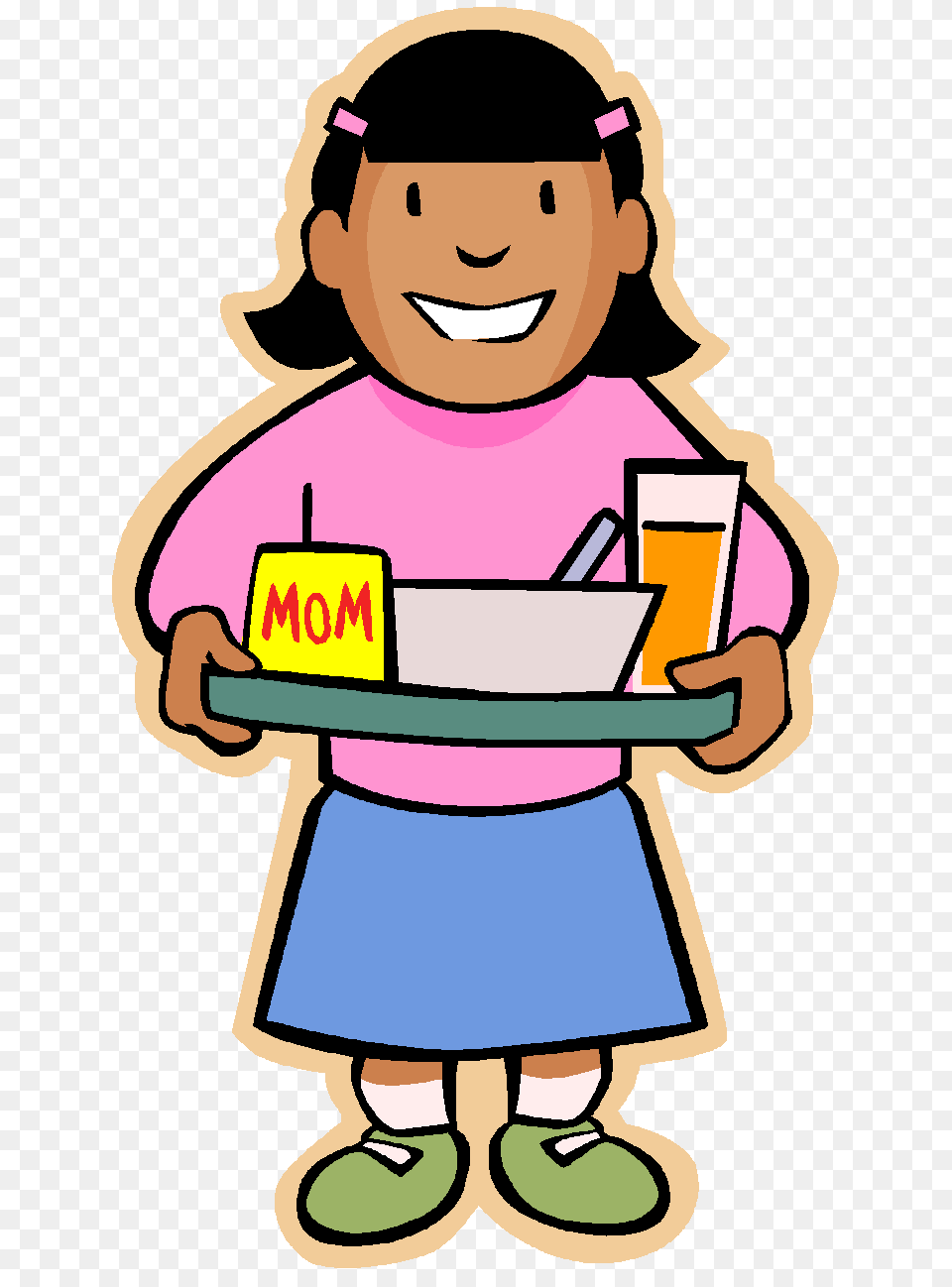 Breakfast Tray Cliparts, Person, Reading, Baby, Face Free Png