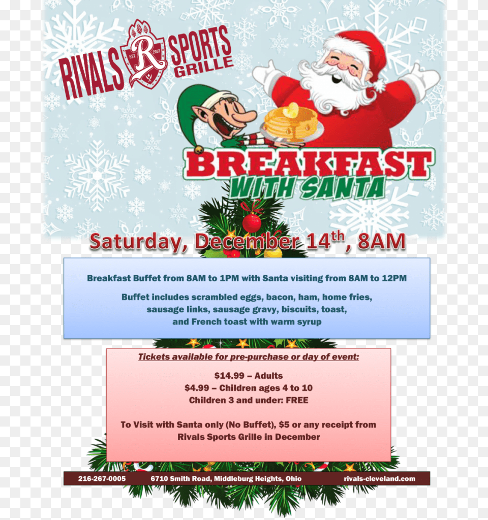 Breakfast With Santa Claus, Advertisement, Poster, Baby, Person Free Transparent Png