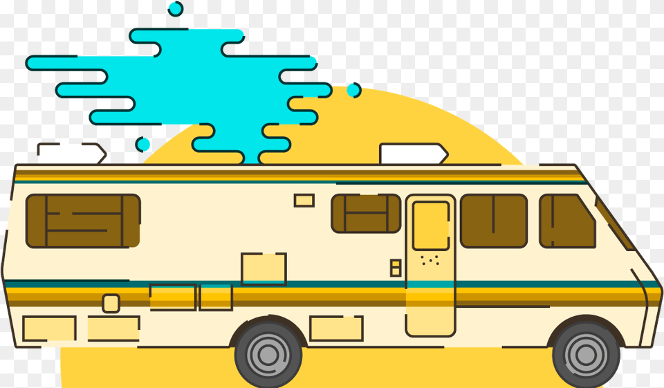 Breaking Bad, Transportation, Van, Vehicle, Bus Free Png