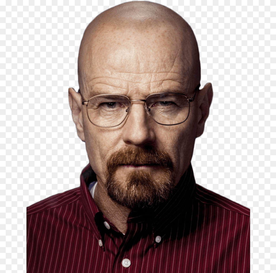 Breaking Bad Heisenberg Breaking Bad Walter White, Male, Head, Man, Person Free Png Download