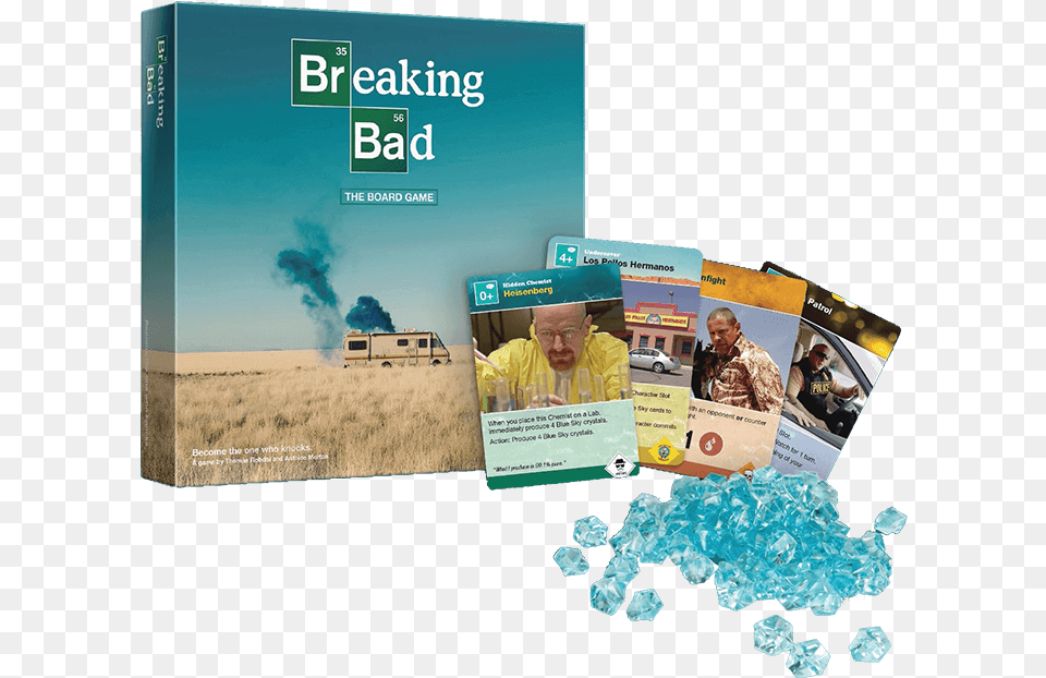 Breaking Bad The Boardgame, Advertisement, Poster, Adult, Person Png