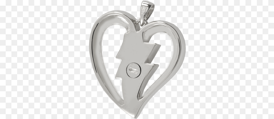Breaking Heart Wholesale Sterling Silver Cremation Jewelry Solid, Accessories, Pendant Png Image