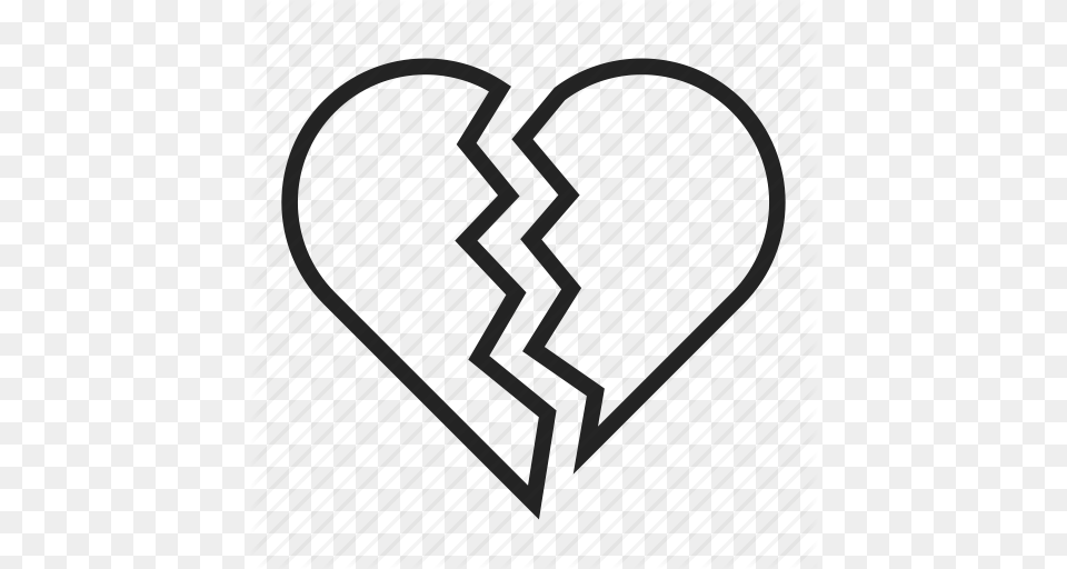 Breakup Broken Heart Icon, Gate Png Image