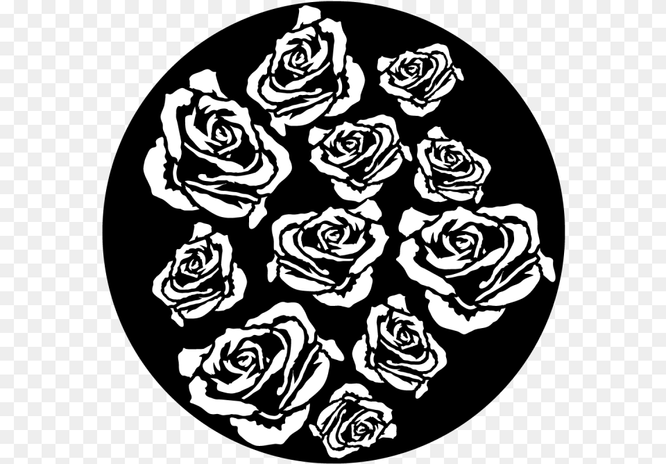 Breakup Roses Rose Gobo, Pattern, Art, Floral Design, Graphics Free Png Download