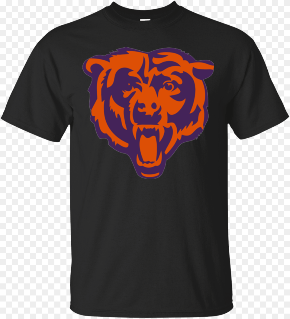 Breast Cancer Chicago Bears, Clothing, T-shirt, Shirt, Animal Free Transparent Png