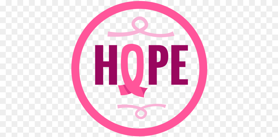 Breast Cancer Hope Lettering Icon Transparent U0026 Svg Icones Cancer De Mama, Disk, Symbol, Logo, Text Png