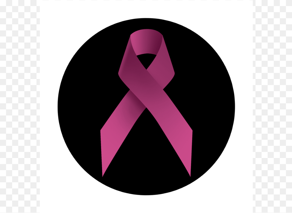 Breast Cancer Ribbon Clipart Download Breast Cancer Ribbon, Accessories, Formal Wear, Tie, Disk Free Transparent Png