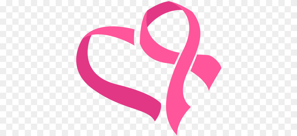 Breast Cancer Ribbon Heart Symbol Breast Cancer Heart Ribbon, Clothing, Hat Free Png