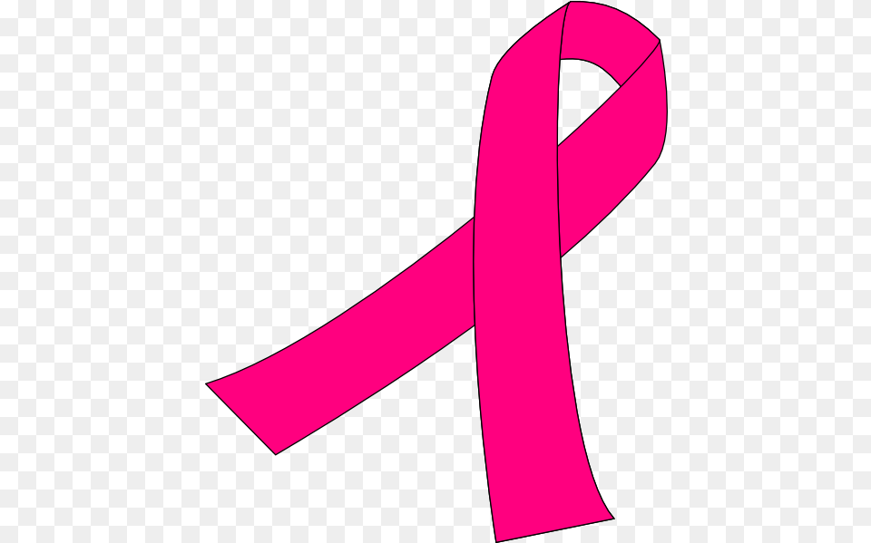Breast Cancer Ribbon Pink Survivor Clipart Kid Dark Pink Breast Cancer Ribbon, Accessories, Formal Wear, Tie, Rocket Free Png Download