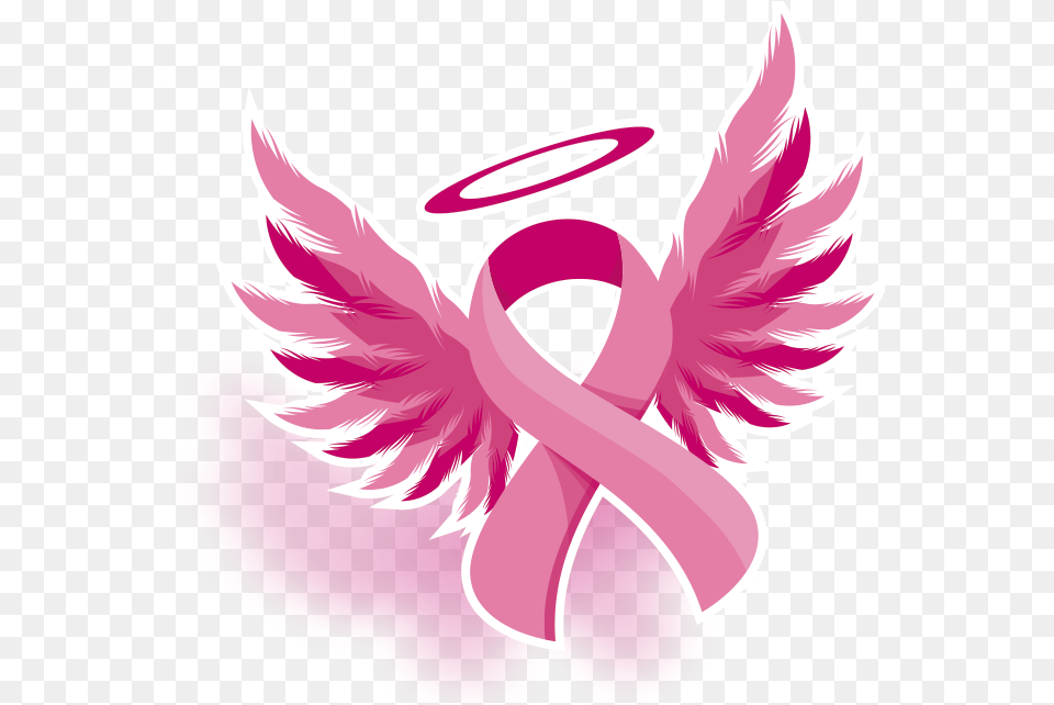 Breast Cancer Ribbon Breast Cancer Awareness Logos, Baby, Person, Heart, Angel Free Transparent Png