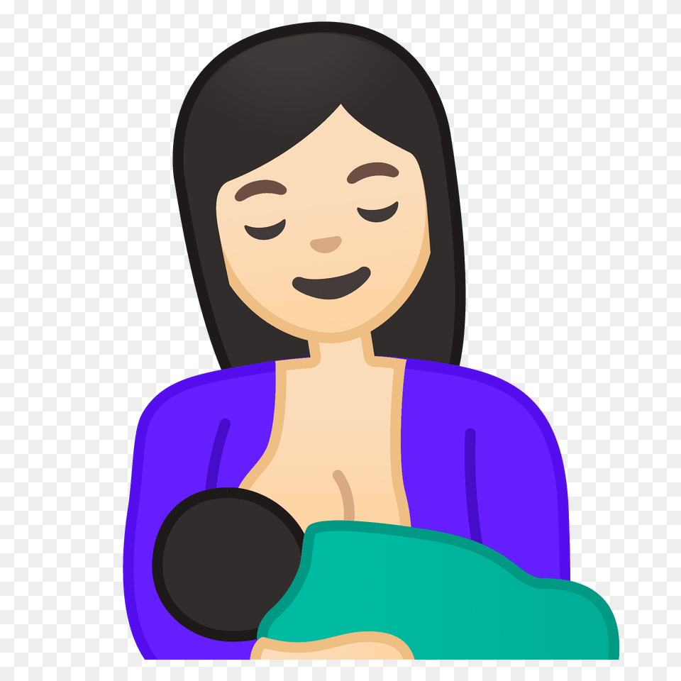 Breast Feeding Emoji Clipart, Face, Portrait, Head, Photography Free Png Download
