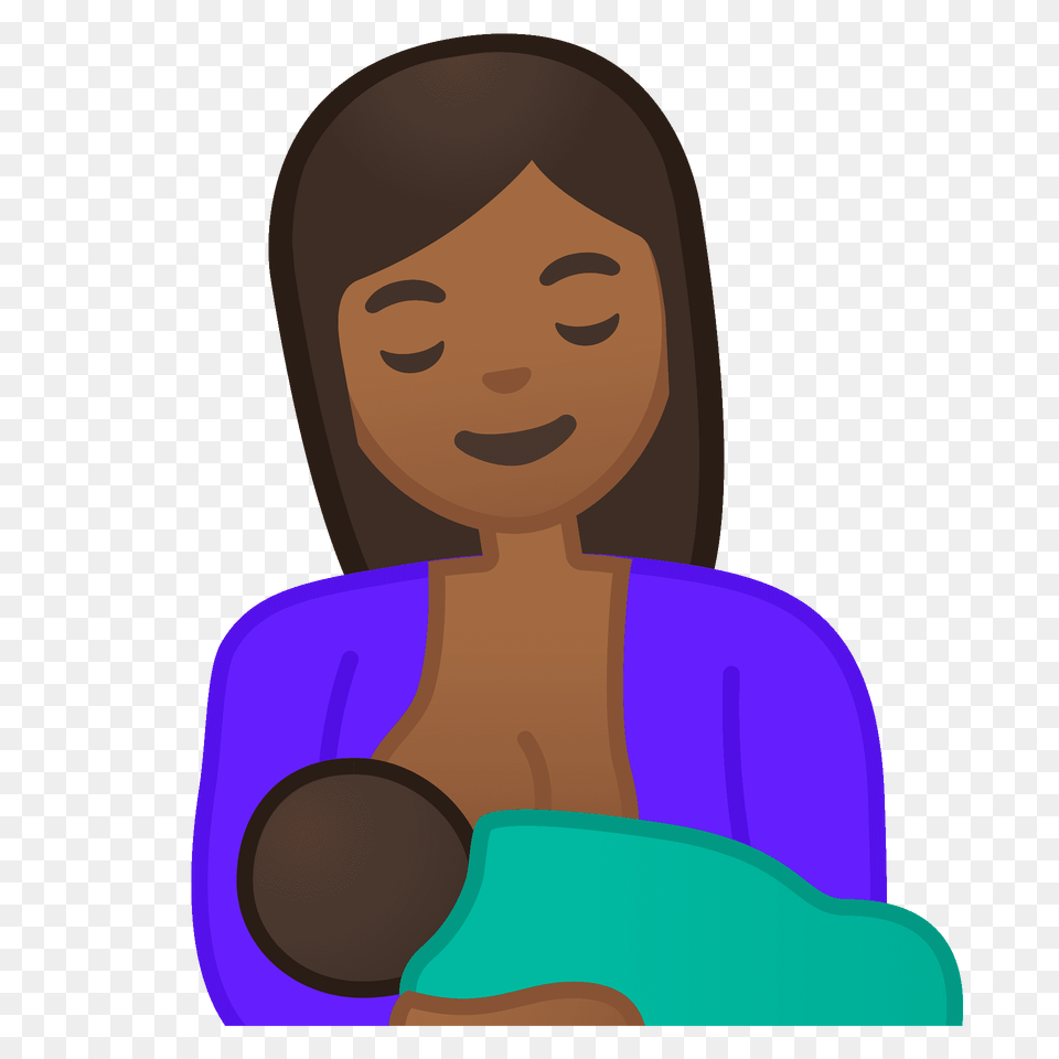 Breast Feeding Emoji Clipart, Person, Face, Portrait, Head Free Png