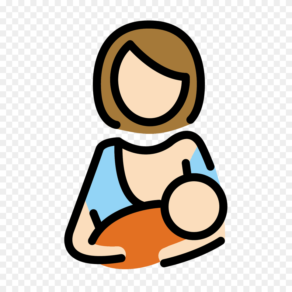 Breast Feeding Emoji Clipart, Person, Reading Png Image