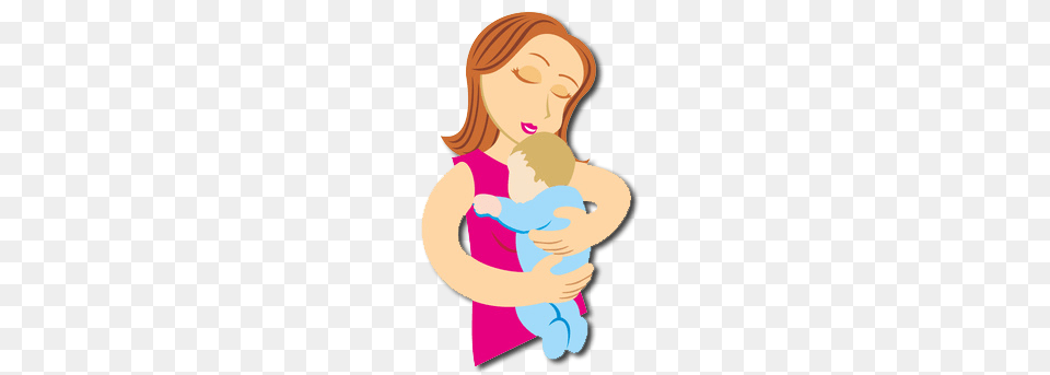 Breastfeeding Clip Art, Baby, Person, Face, Head Free Png Download