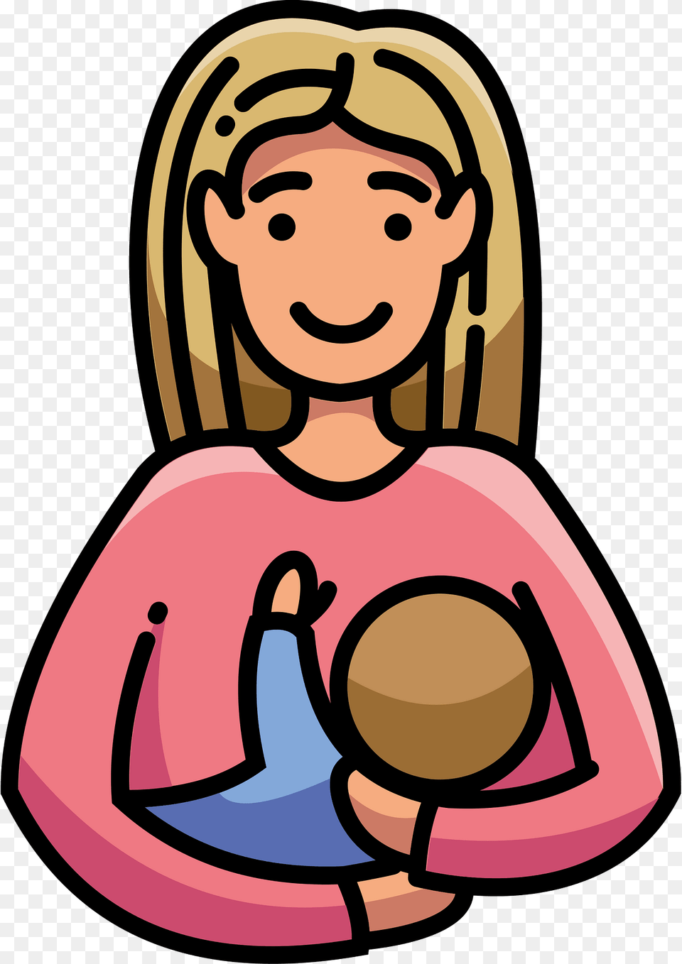 Breastfeeding Clipart, Face, Head, Person, Baby Png