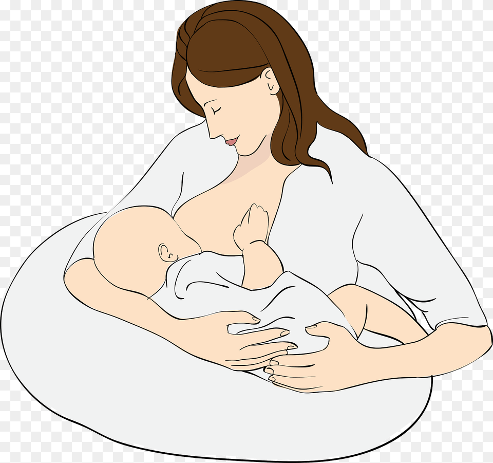 Breastfeeding Clipart, Adult, Male, Man, Person Free Png Download