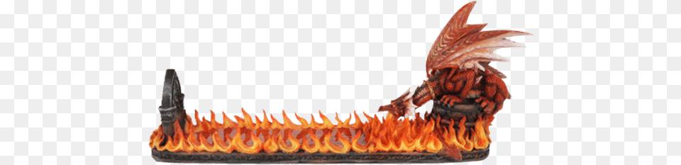 Breath Of Fire Dragon Incense Holder Insesse Holder, Bonfire, Flame Png Image