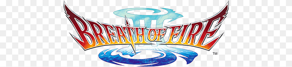 Breath Of Fire Is A Console Role Playing Game Series Breath Of Fire Iii, Logo, City, Text Png
