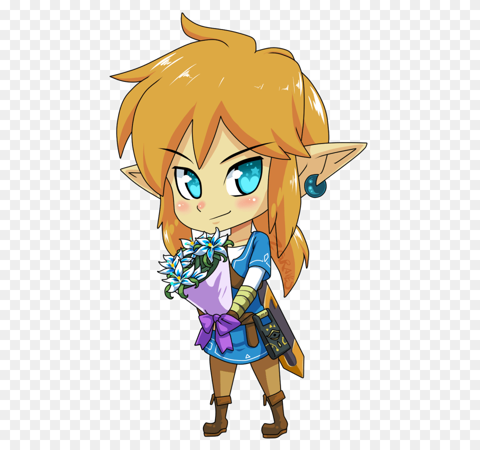 Breath Of The Wild Link, Book, Comics, Publication, Baby Free Png