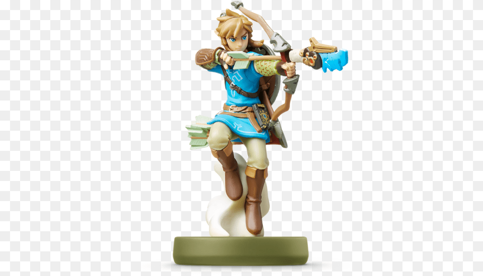 Breath Of The Wild Link Amiibo, Figurine, Baby, Person Free Transparent Png