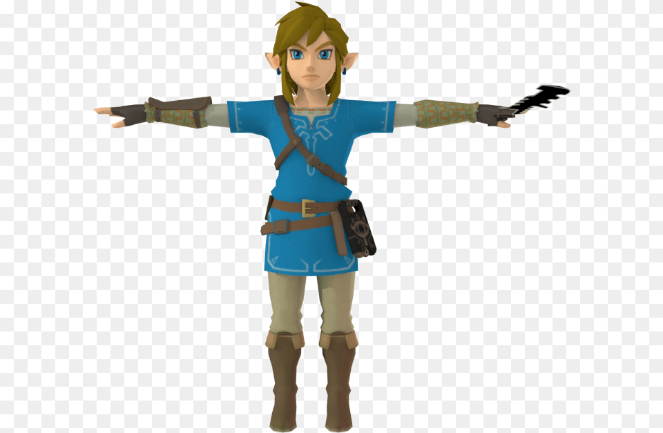 Breath Of The Wild Link Mario Kart, Clothing, Costume, Person, Elf Free Png Download