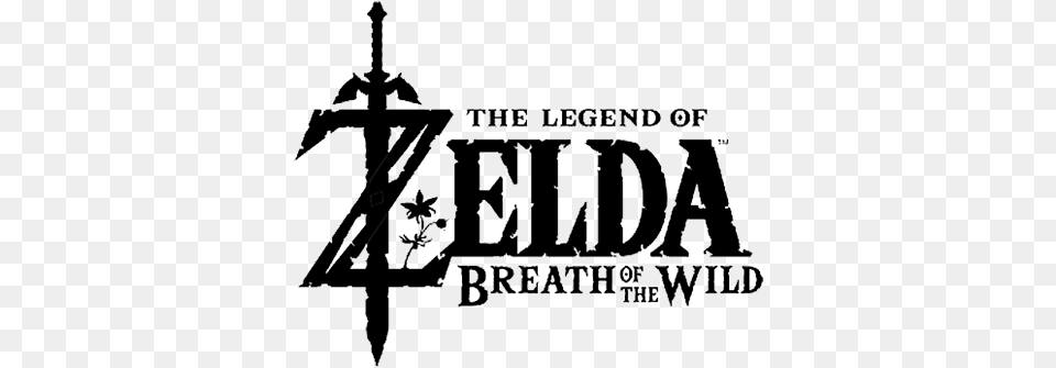 Breath Of The Wild Logo, Cross, Symbol, Weapon, Text Png Image