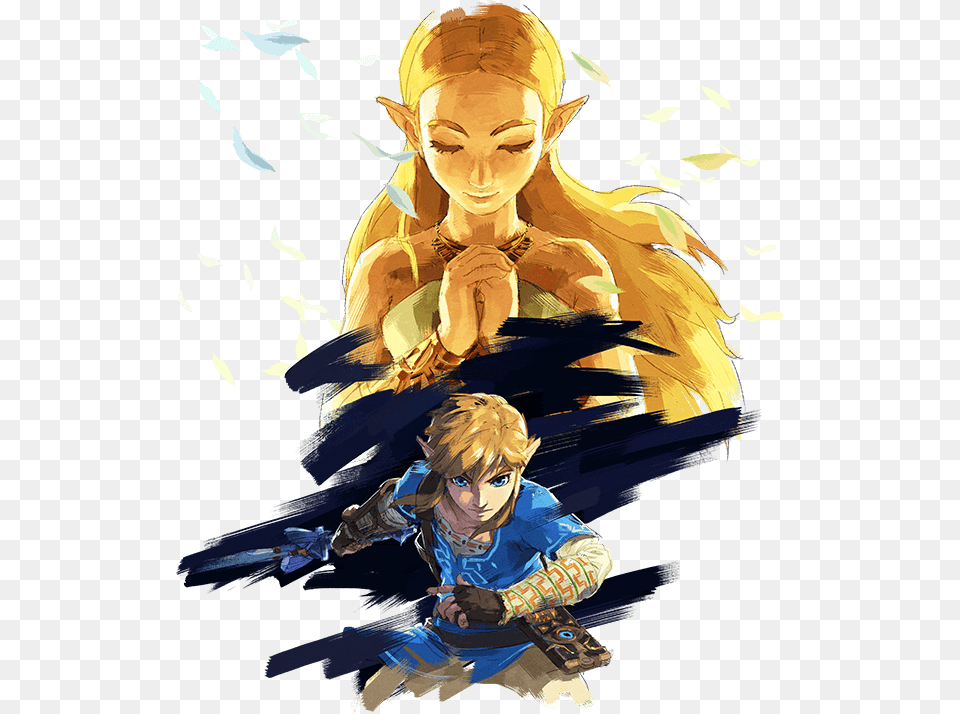 Breath Of The Wild Zelda Breath Of The Wild Link, Publication, Book, Comics, Adult Free Png Download