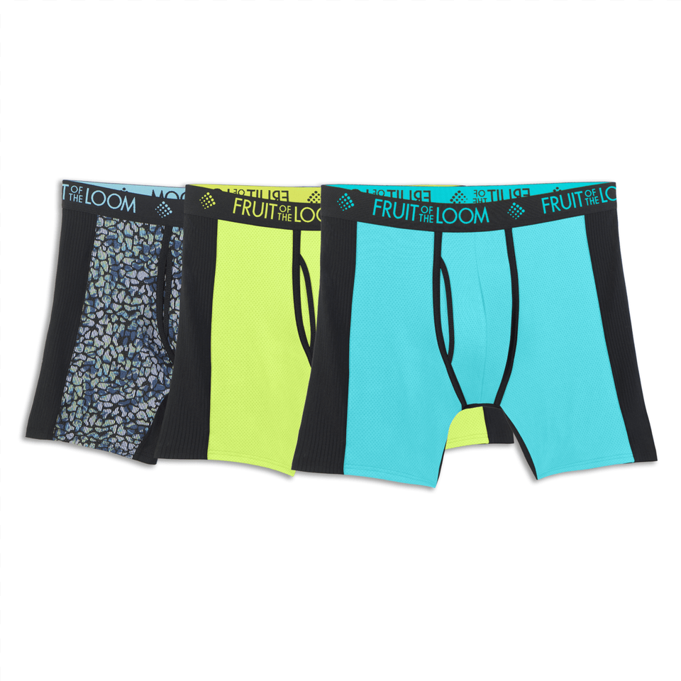Breathable With Ultra Flex Boxer Briefs 3 Pack, Clothing, Underwear, Lingerie, Skirt Png Image