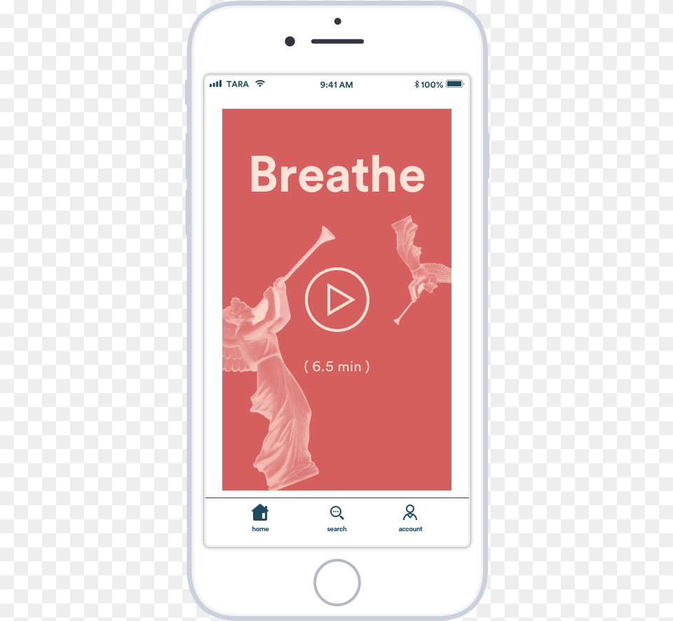 Breathe Screen Mockup Small Smartphone, Mobile Phone, Phone, Electronics, Wedding Png
