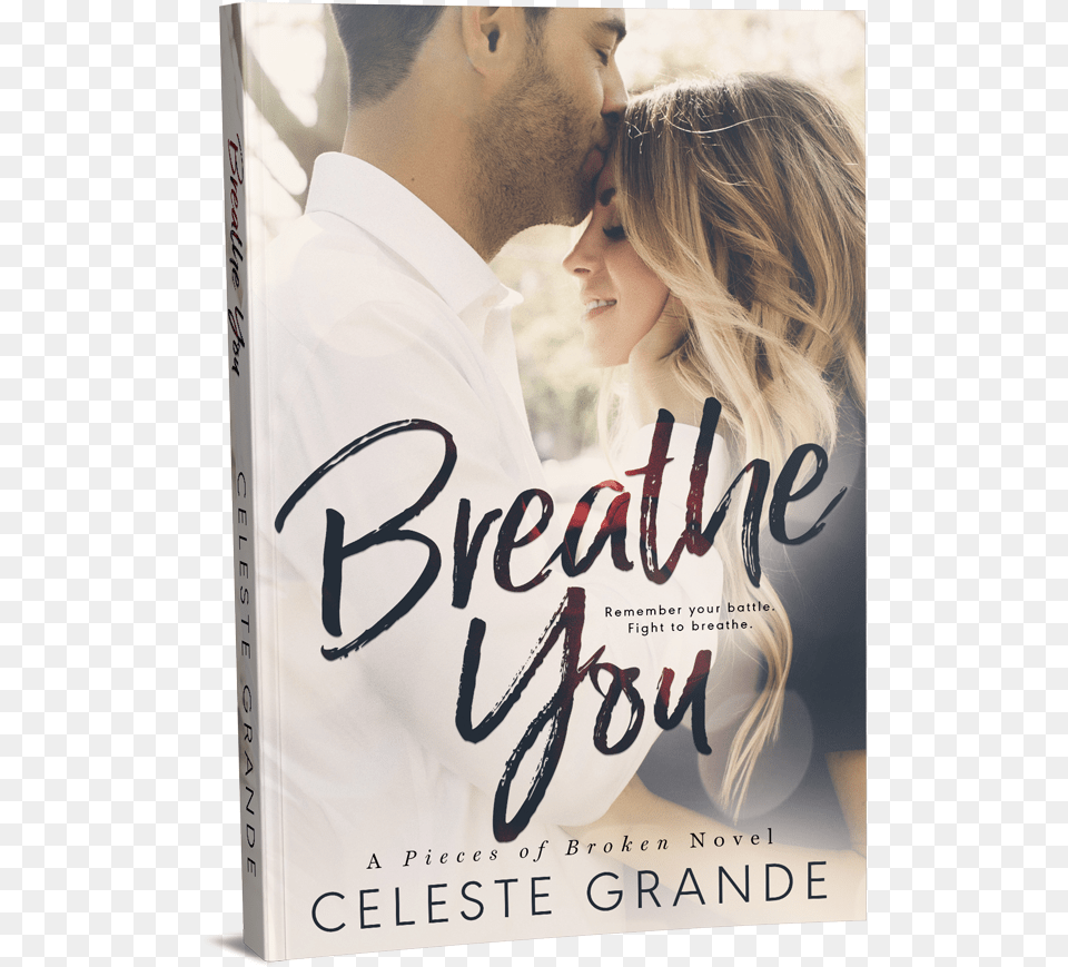 Breathe You Celeste Grande Breathe You, Book, Novel, Publication, Female Free Png