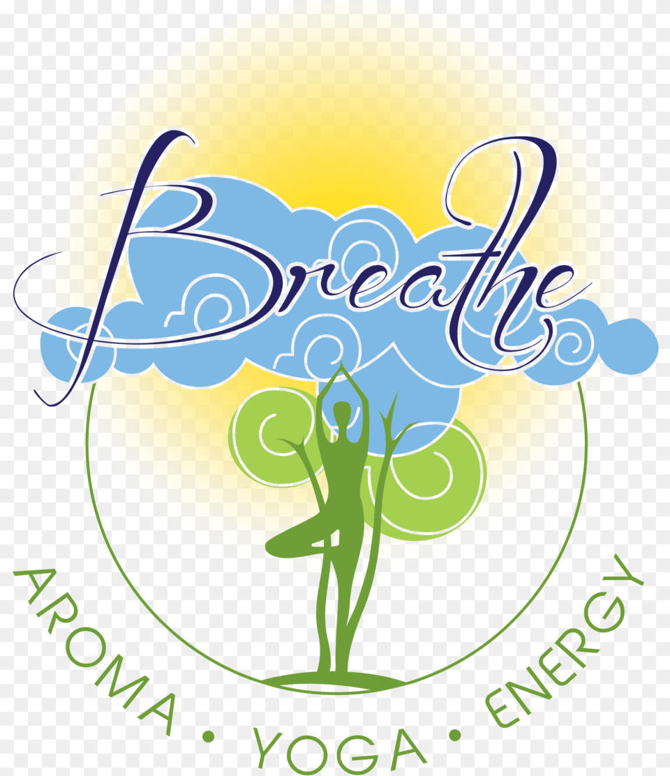 Breathing Clipart Yoga Class Graphic Design, Art, Graphics, Floral Design, Pattern Png Image